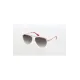 HAWK HW2091 57-14-142 Kahverengi? Camlı Unisex Güneş Gözlüğü | 2023 Sezon Şeffaf Çerceveli