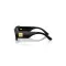 Dolce&Gabbana Dolce Gabbana Dg 4416 50187 53 Kadın Siyah Dikdörtgen Güneş Gözlüğü