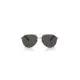 Dolce&Gabbana Unisex Bi Color-füme Policarbon Cam Çelik Kapalı Çerçeve Damla Güneş Gözlüğü Dg2288 1313/87 59-15