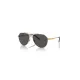 Dolce&Gabbana Unisex Bi Color-füme Policarbon Cam Çelik Kapalı Çerçeve Damla Güneş Gözlüğü Dg2288 1313/87 59-15