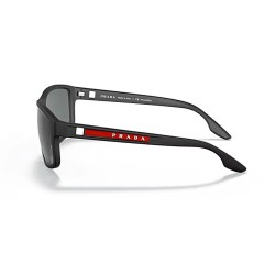 Prada Mat Siyah Erkek Polarize Kemik Güneş Gözlüğü 02xs Dg002g 60 