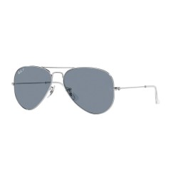 Ray-Ban Aviator Large Metal Polarize Unisex Güneş Gözlüğü RB3025 003/02 55 